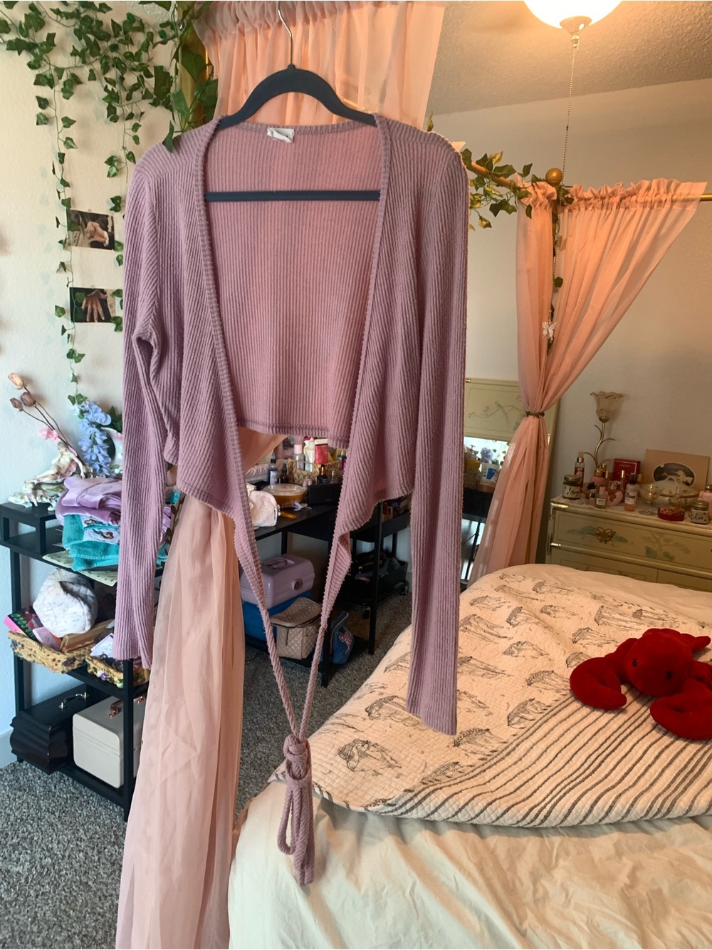 Womens Wrap Pilates Cardigan